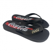 CHINELO COCA-COLA CC3691 PRETO/PRETO