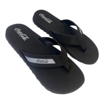 CHINELO COCA-COLA DECK CC4060 PRETO/PRETO