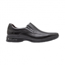 SAPATO SOCIAL DEMOCRATA 448027 CONFORT AIR SPOT PRETO