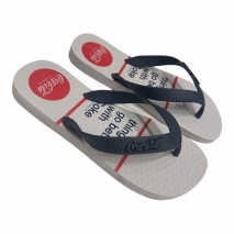 CHINELO COCA-COLA CC4072 BRANCO/MARINHO