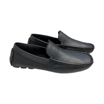 MOCASSIM EM COURO HB106 AZUL