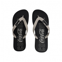 CHINELO COCA-COLA BORRACHA CC4296 BRANCO