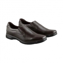 SAPATO SOCIAL DEMOCRATA SMART COMFORT AIR SPOT BROWN