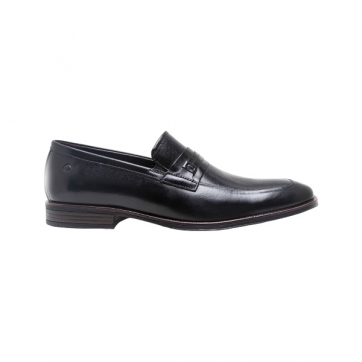 SAPATO DEMOCRATA LOAFER METROPOLITAN CLOONEY PRETO