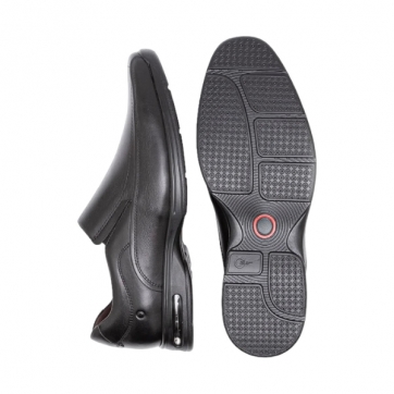 SAPATO SOCIAL SMART COMFORT AIR SPOT PRETO