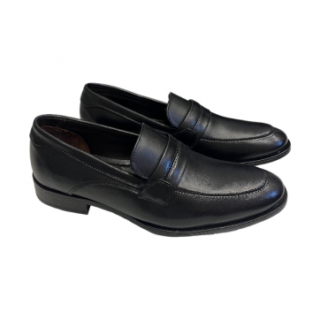 SAPATO SOCIAL LOAFER COURO 302 PRETO