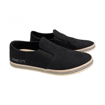 TÊNIS COCA COLA SLIP ON CC2081 PRETO