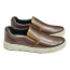 SAPATÊNIS MASCULINO SLIP ON 5012 DARK BROWN