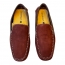 SAPATO CASUAL MASCULINO MOCASSIM COURO DRI200 NBK BORDO