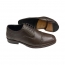 SAPATO SOCIAL MASCULINO DERBY BROGUE COURO CHOCOLATE