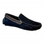 SAPATO CASUAL MASCULINO MOCASSIM COURO DRI200 NBK MARINHO