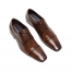 SAPATO SOCIAL DEMOCRATA DERBY CAP TOE METROPOLITAN ASPEN TAN