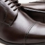 SAPATO SOCIAL DEMOCRATA DERBY CAP TOE METROPOLITAN ASPEN MAHAGONY