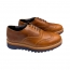 SAPATO CASUAL OXFORD BROGUE HZ114-3 WHISKY